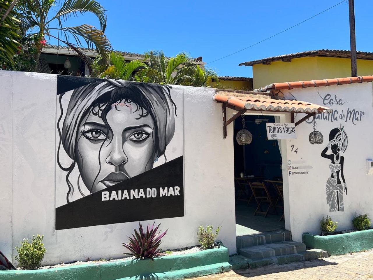 Отель Casa Baiana Do Mar Praia de Pipa Экстерьер фото